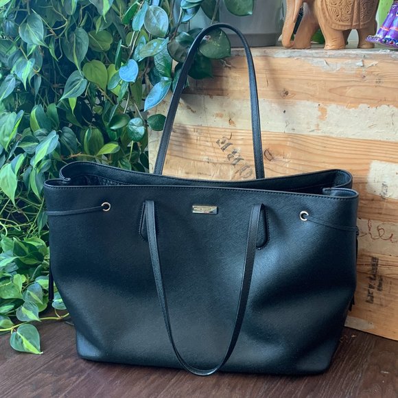 Gently Worn Beautiful Authentic Kate Spade New York Laurel Way Ari Tote in Black - Picture 3 of 15